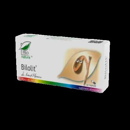 Bilolit, 30 capsule, Pro Natura