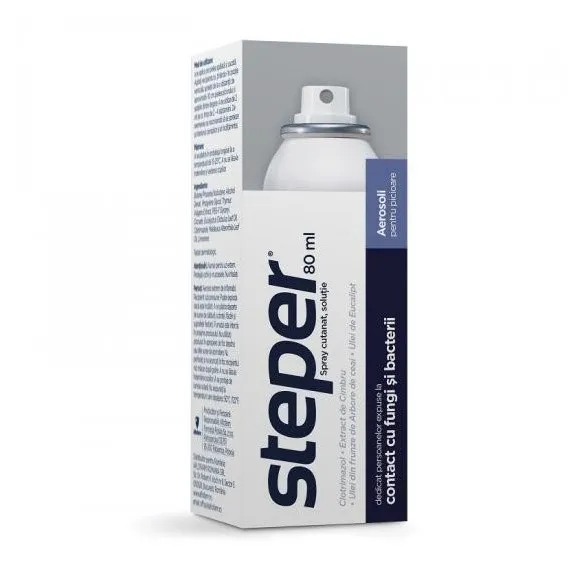 STEPER AEROSOLI PENTRU PICIOARE 80 ML