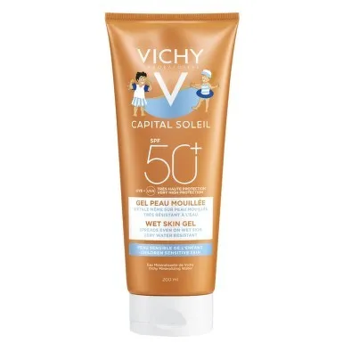 VICHY CAPITAL SOLEIL LAPTE PT COPII REZISTENT LA APA SPF50+ 300ML