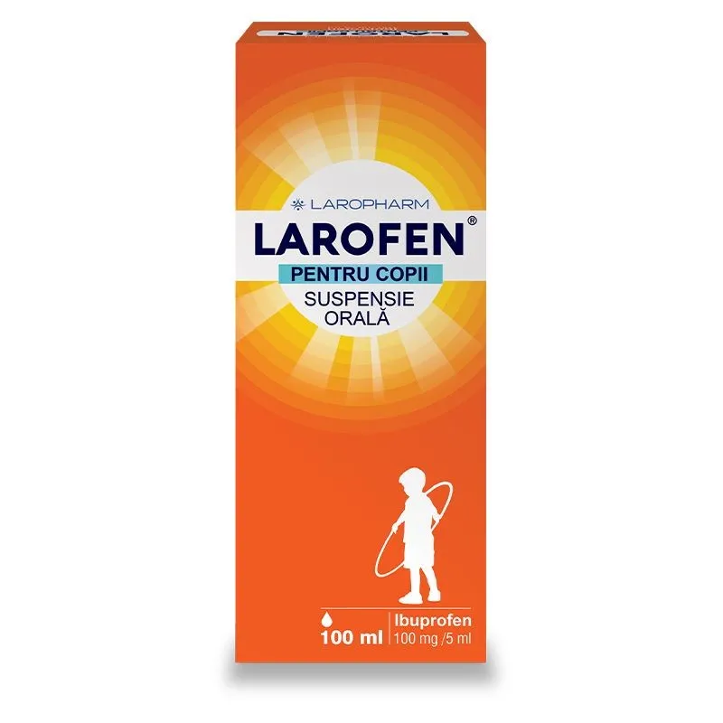 LAROFEN PENTRU COPII 100MG/5ML SUSPENSIE ORALA 100 ML