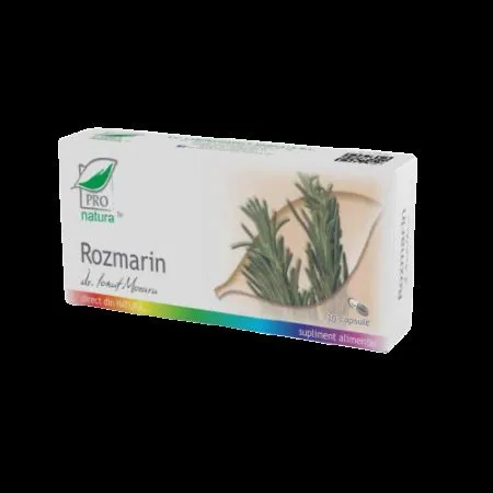 Rozmarin, 30 capsule, Pro Natura