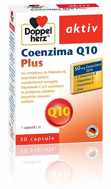 DOPPELHERZ Coenzima Q10 Plus x 30 capsule