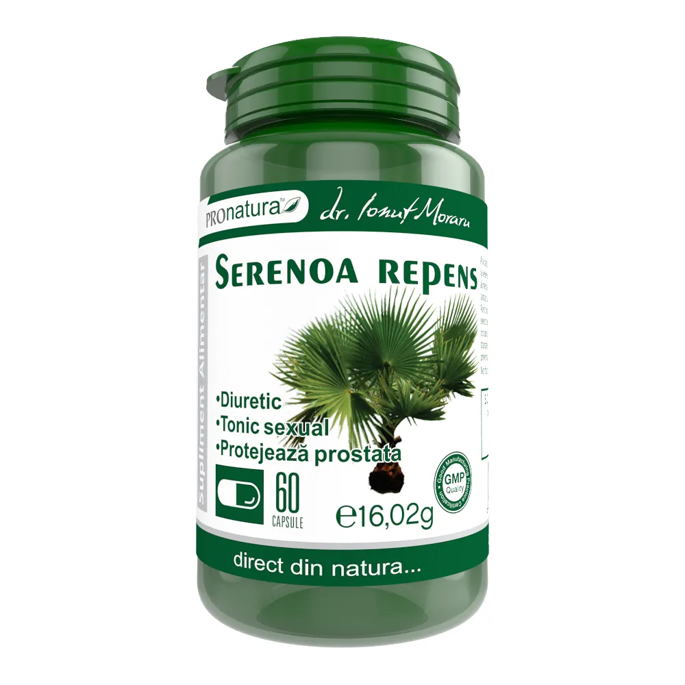 Serenoa repens, 60 capsule, Pro Natura