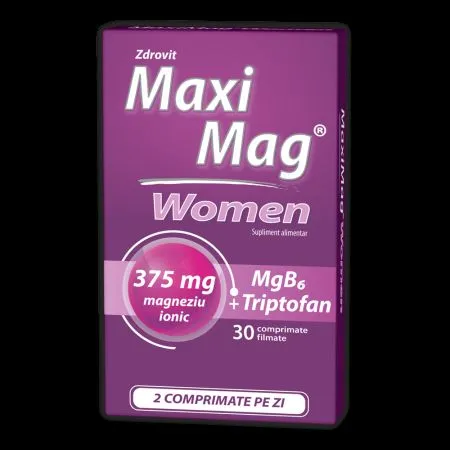 Maximag Women, 30 comprimate, Zdrovit