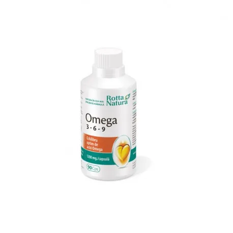 Omega 3 - 6 - 9, 90 capsule, Rotta Natura