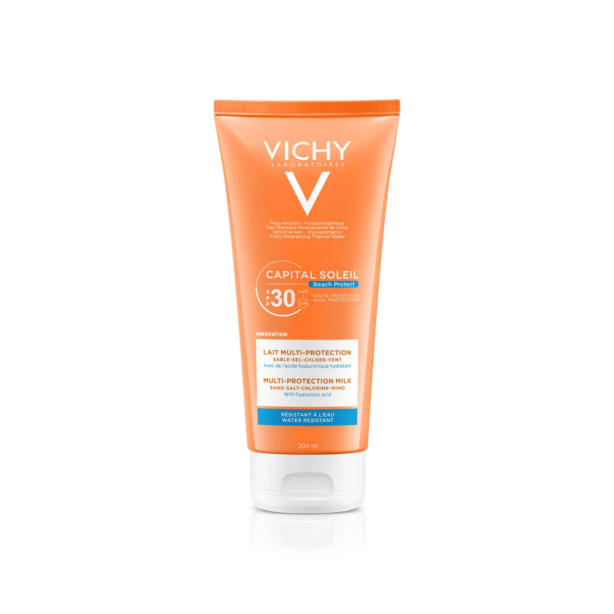 VICHY Capital Soleil, Lapte multi-protector pentru protectie solara, SPF30, 200ml