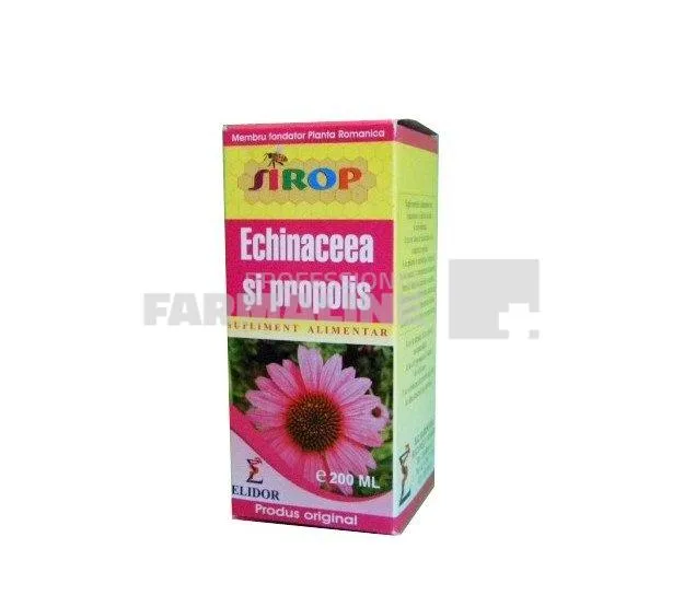 Elidor Sirop Echinaceea si Propolis 200 ml