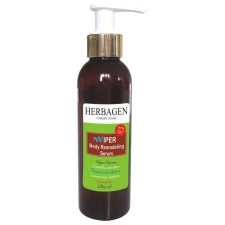 Ser anti-celulita cu venin de vipera, 150 ml, Herbagen