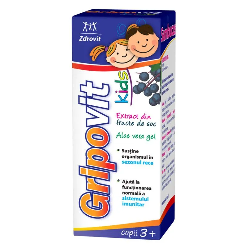 ZDROVIT GRIPOVIT KIDS SIROP X 150ML