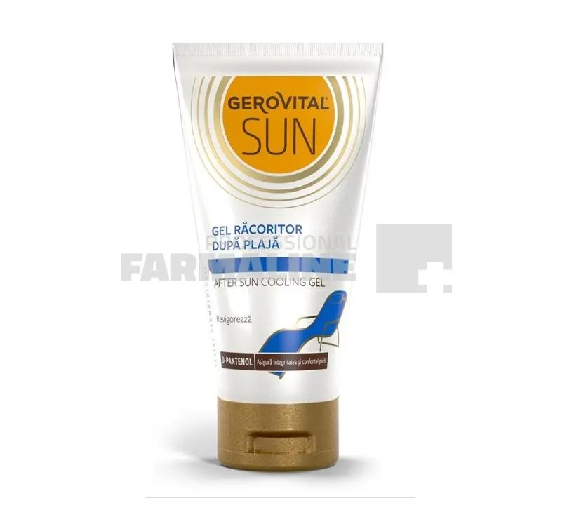 Gerovital Sun Gel reparator dupa plaja 150 ml