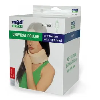 Guler cervical cu fixare usoara si tija de sustinere Nr. 3, 1 bucata, MedTextile