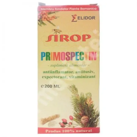 Sirop Primospectin, 200 ml, Elidor