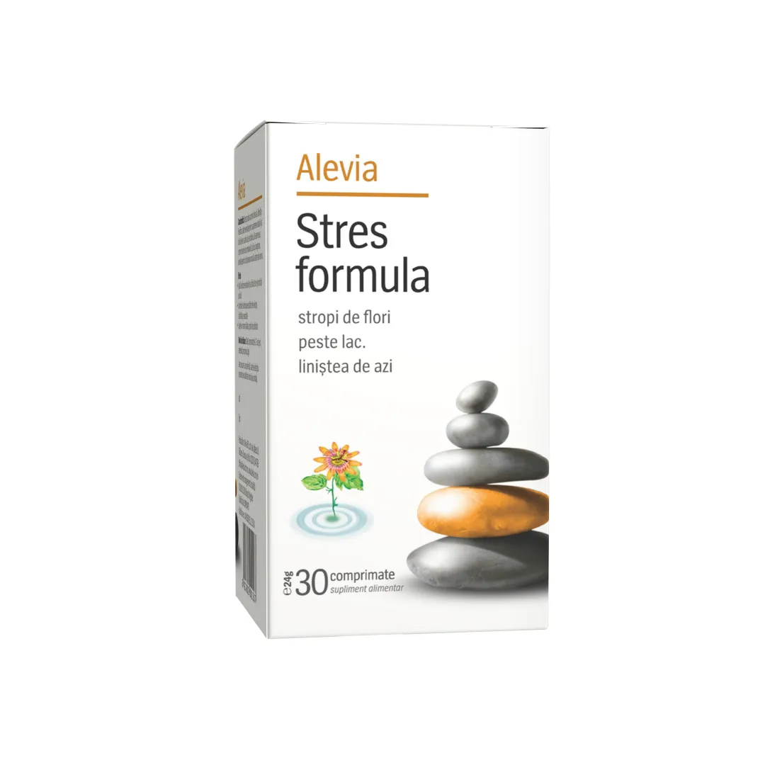 Stres formula, 30 comprimate, Alevia