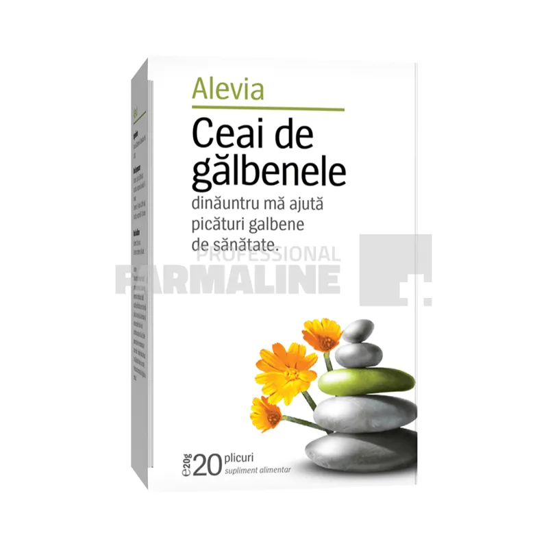 Alevia Ceai de Galbenele 20 plicuri