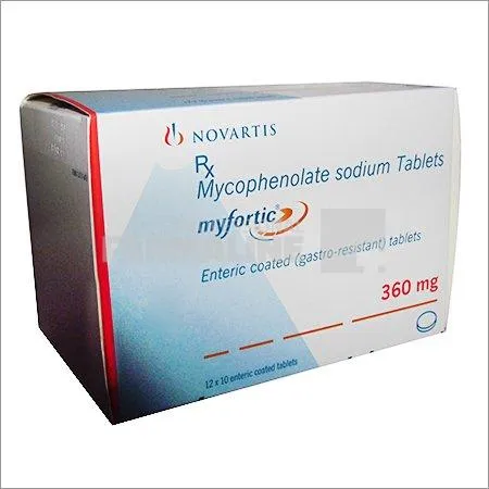 MYFORTIC 360 mg x 120 COMPR. FILM. GASTROREZ. 360mg NOVARTIS PHARMA GMBH