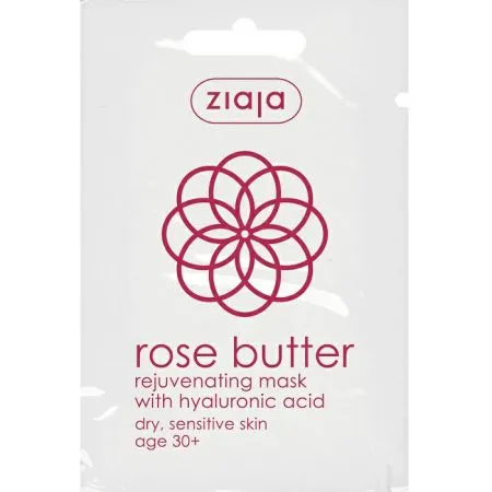 Masca de fata Rose Butter, 7 ml, Ziaja