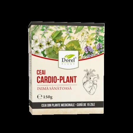 Ceai Cardio-Plant inima sanatoasa, 150 g, Dorel Plant