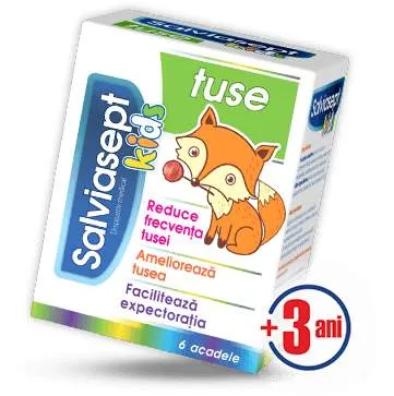 ZDROVIT SALVIASEPT KIDS TUSE ACADELE 6BUC
