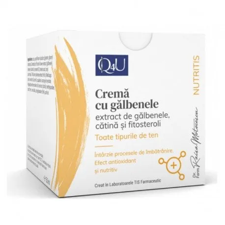 TIS Q4U Crema cu galbenele, 50ml