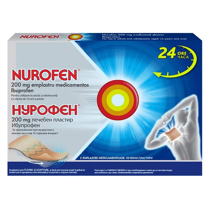 NUROFEN 200 mg x 2 EMPLASTRU