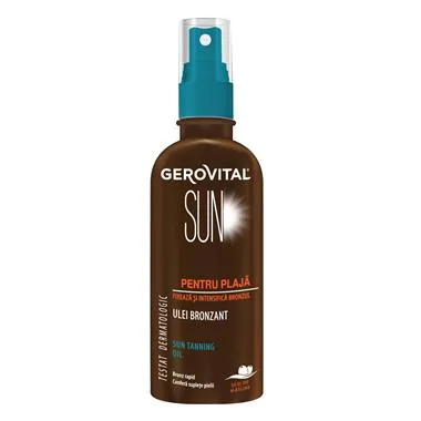 Gerovital Sun Ulei Bronzant plaja 150ml