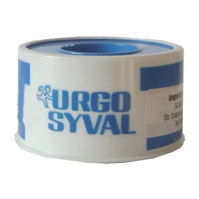 URGO SYVAL LEUCOPLAST 5M X 2.5CM