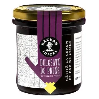 Dulceata de prune cu nuca, 380g, Razvan Idicel