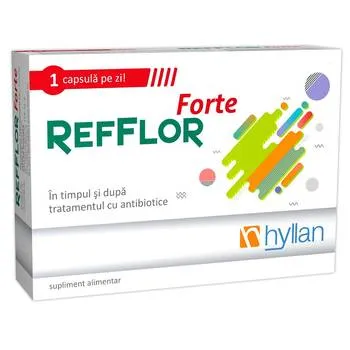 Refflor Forte pentru adulti, 10 capsule, Hyllan