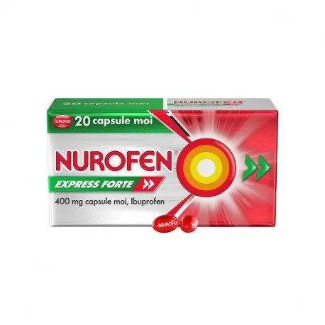 Nurofen Express Forte 400 mg, 20 capsule moi