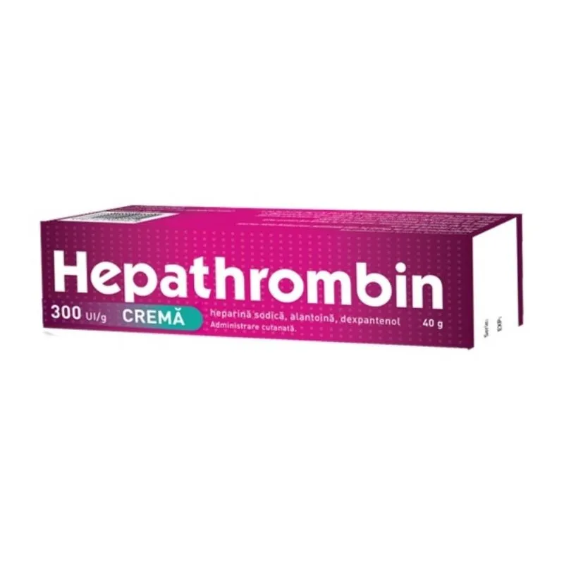 Hepathrombin Crema 300 UI/g x 40g