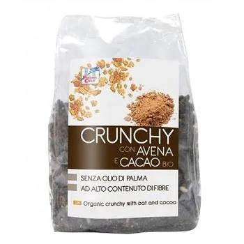 Musli crocant cu fulgi ovaz si cacao Bio, 375g, La Finestra Sul Cielo