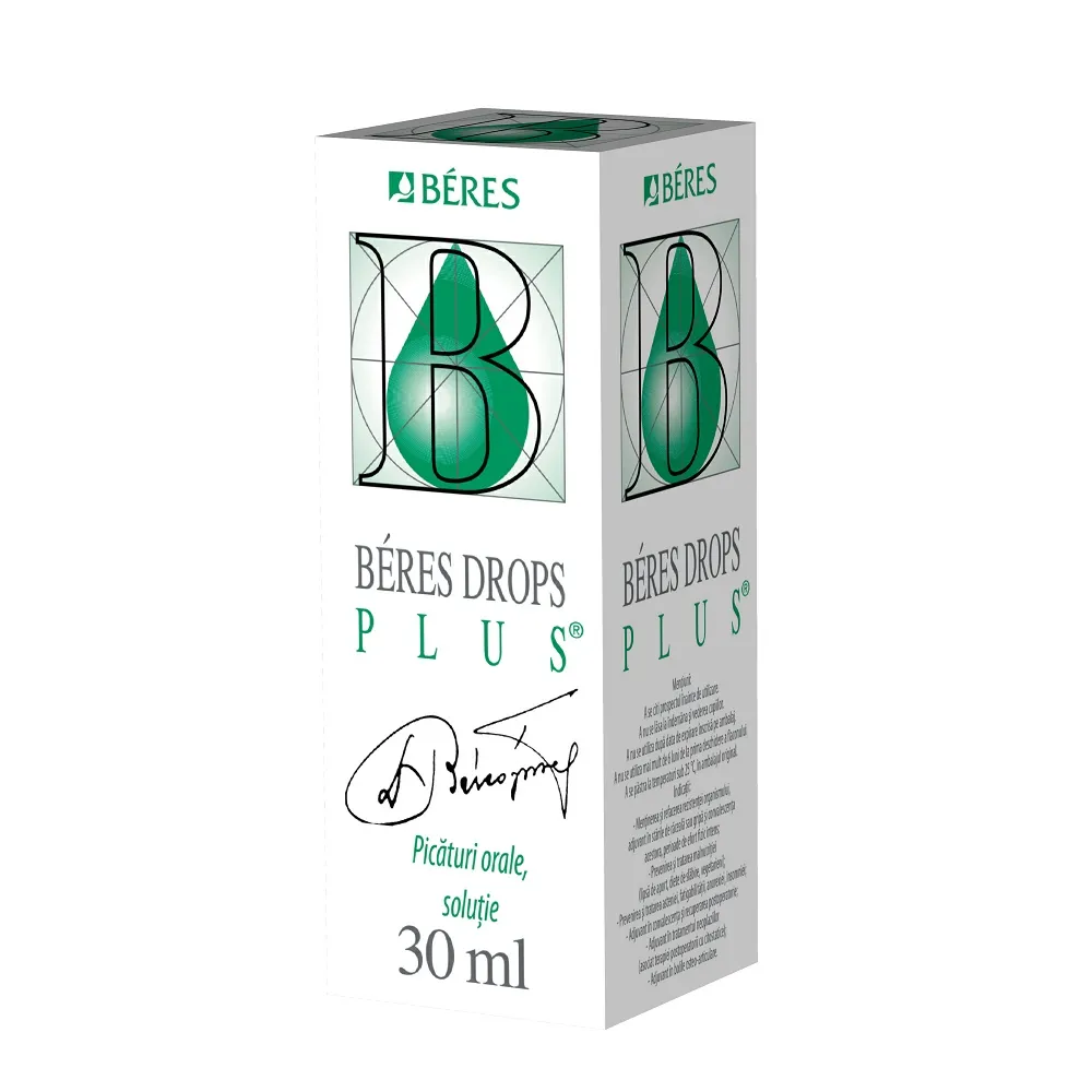 BERES Drops Plus picaturi orale x 30ml