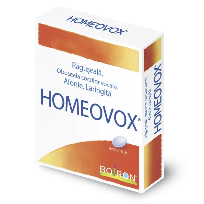 Homeovox x 60 drajeuri