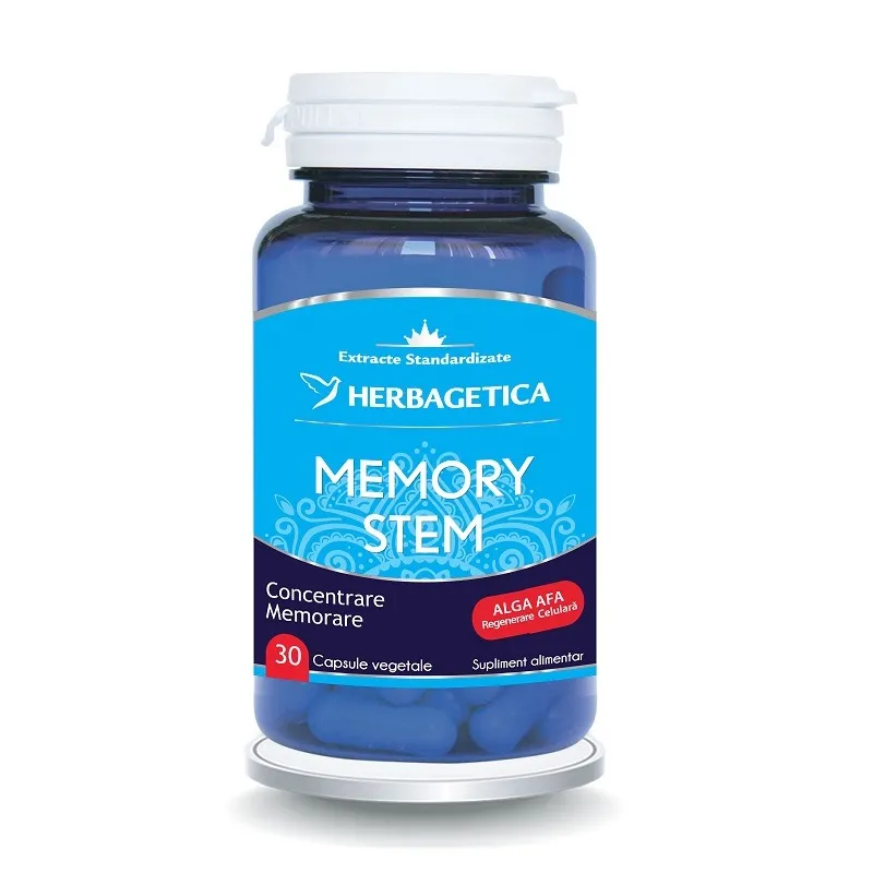 Memory Stem, 30 capsule, Herbagetica