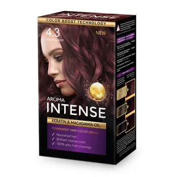 Vopsea de par Intense 4.3 Mahagany, 50ml, Aroma