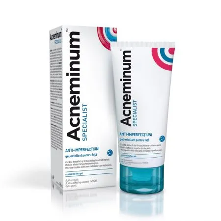 Acneminum Specialist gel exfoliant, 125 ml, Aflofarm