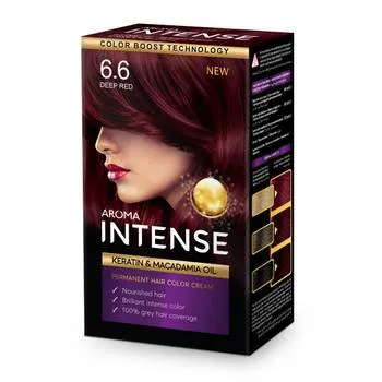 Vopsea de par Intense 6.6 Deep Red, 50ml, Aroma