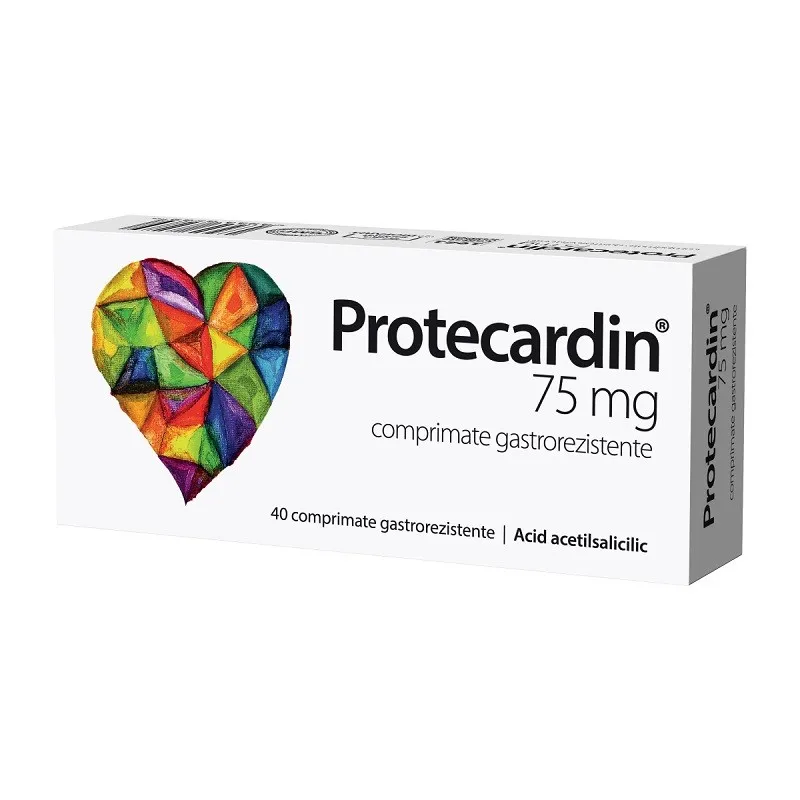 PROTECARDIN 75MG X 40 COMPRIMATE GASTROREZISTENTE