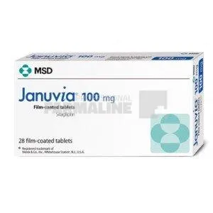 JANUVIA 100mg x 28 COMPR. FILM. 100mg MERCK SHARP & DOHME
