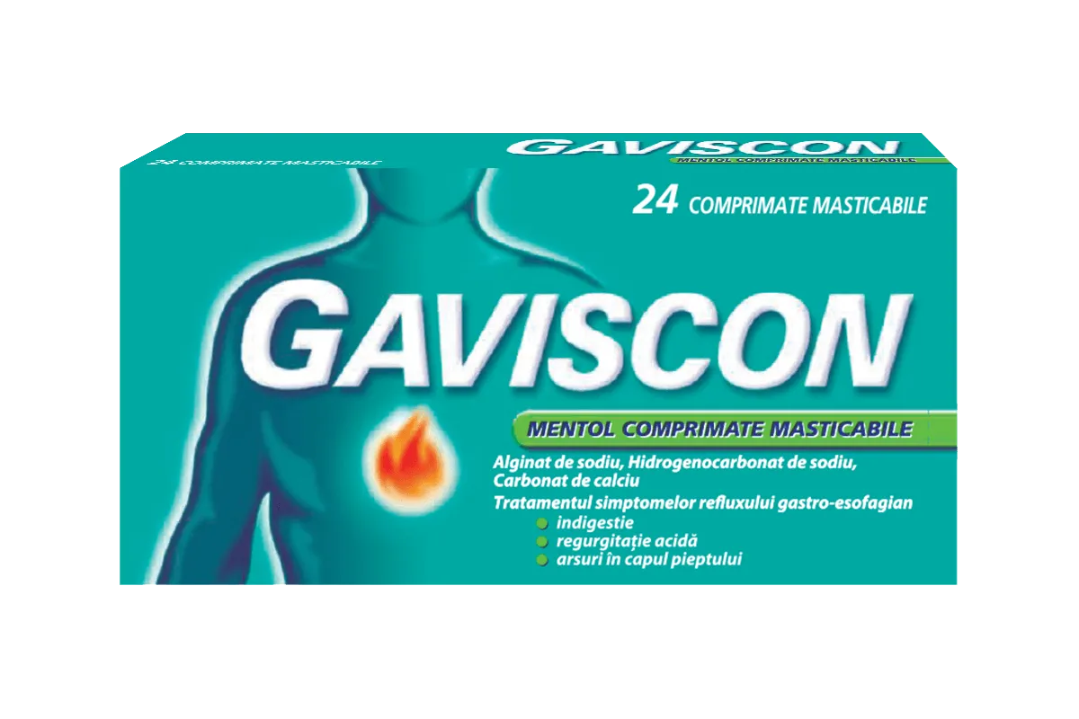 GAVISCON MENTOL x 24