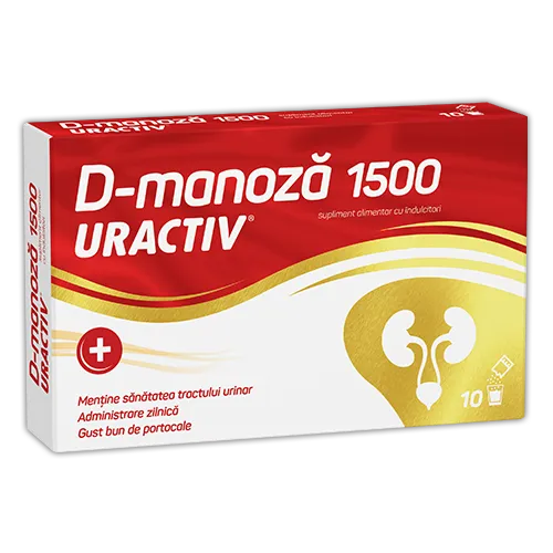 Uractiv D-Manoza 10 plicuri Fiterman