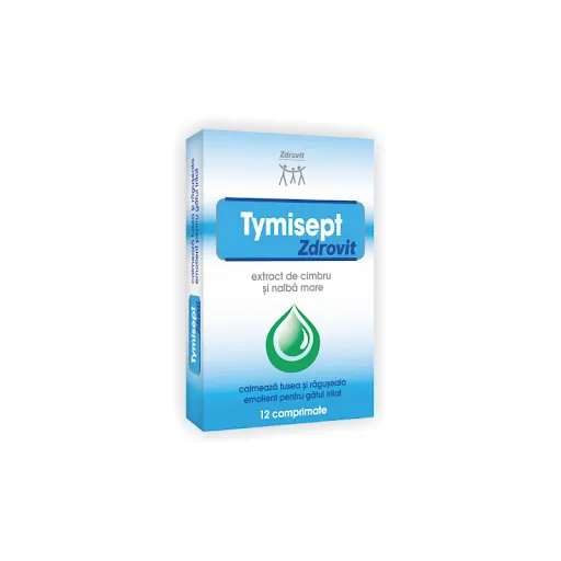 TYMISEPT X 12 COMPRIMATE DE SUPT ZDROVIT