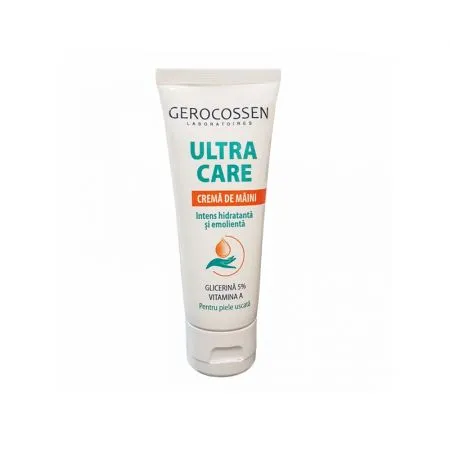 Crema de maini intens hidratanta Ultra Care, 75 ml, Gerocossen