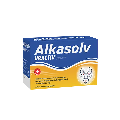 Uractiv Alkasolv 30 plicuri -Fiterman