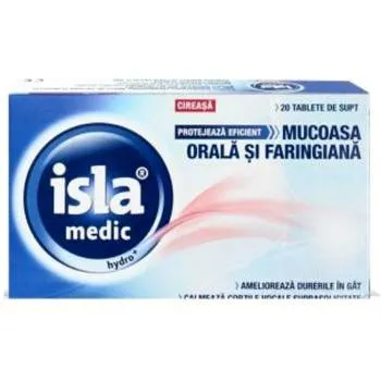 Isla medic Hydro aroma de cirese, 20 tablete de supt, Engelhard Arzneimittel