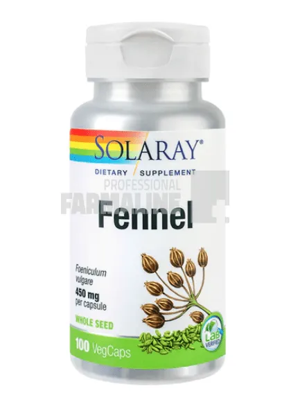 Fennel (Fenicul) 450 mg 100 capsule