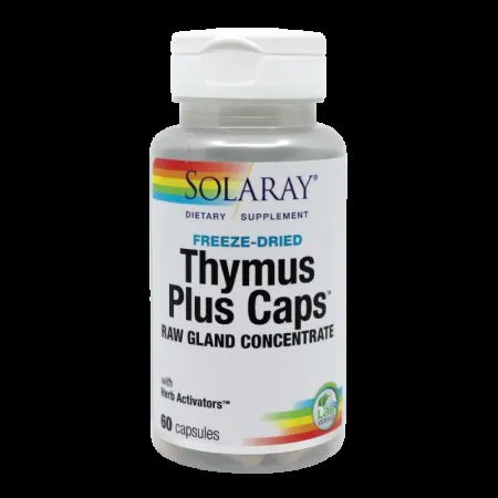 Thymus Plus Caps Solaray, 60 capsule, Secom