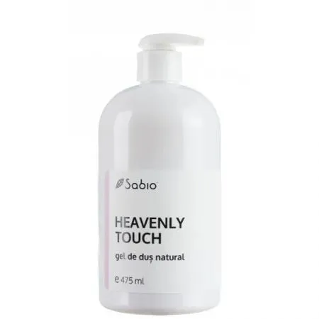 Gel de dus natural Heavenly Touch, 475 ml, Sabio