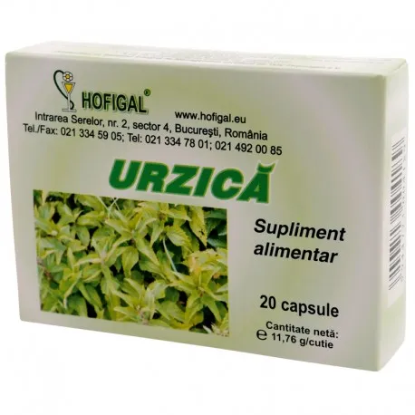 Urzica, 20 capsule, Hofigal