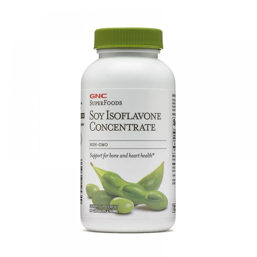 Concentrat de izoflavone din soia (90 capsule), GNC SuperFoods